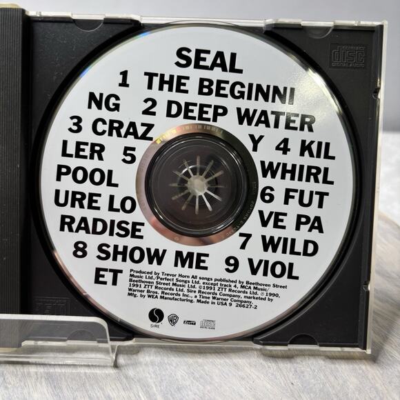 Seal [1991] by Seal (CD, May-1991, Sire) - Picture 4 of 5